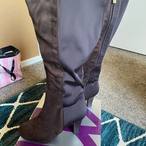 Knee high boots- wide width